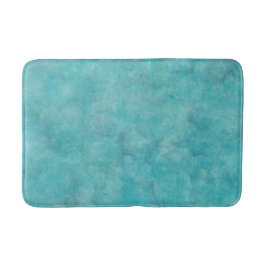 Tranquil Aqua Blue Aqua Badematte