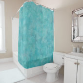 Tranquil Aqua Blue Aqua Duschvorhang (Beispiel)