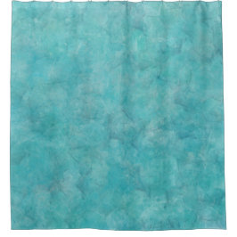 Tranquil Aqua Blue Aqua Duschvorhang