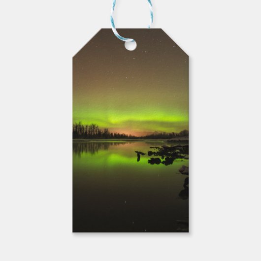 Tranquil Aurora Geschenkanhänger (Vorderseite)
