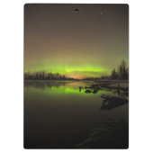 Tranquil Aurora Klemmbrett (Rückseite)