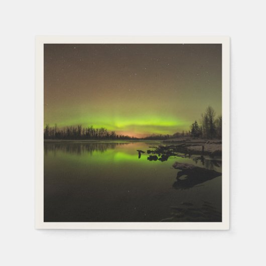 Tranquil Aurora Serviette (Vorderseite)