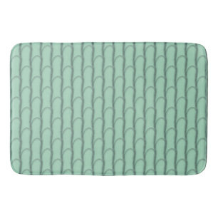 Tranquil Bamboo Stalks Nahtloses Minimalistische Badematte