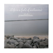 Tranquil Beach Tile Fliese (Vorderseite)