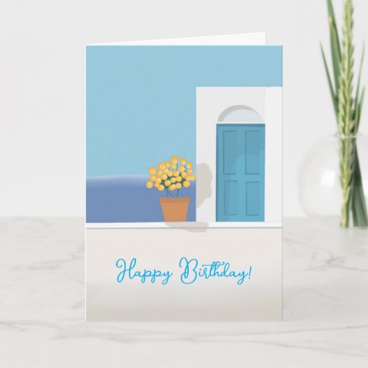 TRANQUIL - BIRTHDAY CARD FEIERTAGSKARTE (Vorderseite)