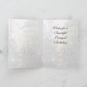 Tranquil Birthday Wish Karte (Innenseite)