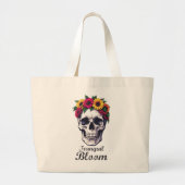 Tranquil Bloom Jumbo Stoffbeutel (Vorne)