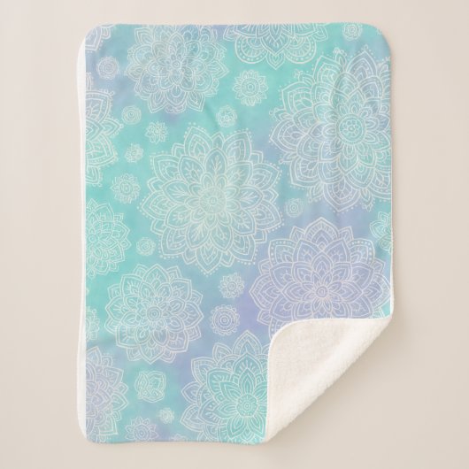 Tranquil Bloom Sherpadecke (Vorderseite)