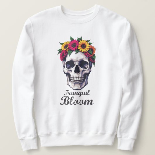 Tranquil Bloom Sweatshirt (Design vorne)