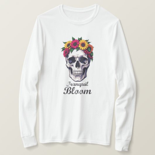 Tranquil Bloom T-Shirt (Design vorne)
