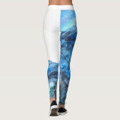 "Tranquil Blue" Leggings (Rückseite)
