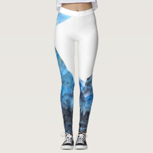 "Tranquil Blue" Leggings
