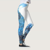 "Tranquil Blue" Leggings (Rechts)