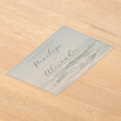 Tranquil Blue Ocean Waves Acryleinladungen (Ablage )