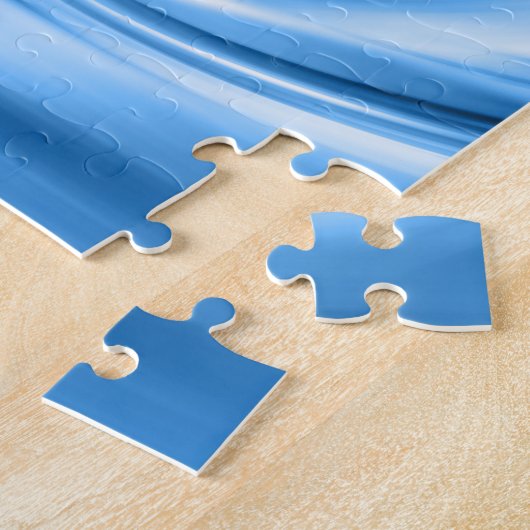 Tranquil Blue Wave Impuzzible Puzzle (Seite)
