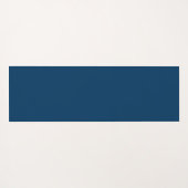 Tranquil Blue Zen | PERSONALISIERT Yogamatte (Rückseite (Horizontal))