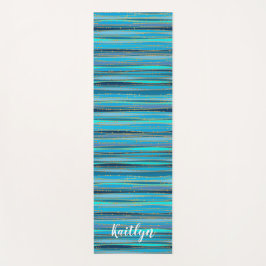 Tranquil Blue Zen | PERSONALISIERT Yogamatte