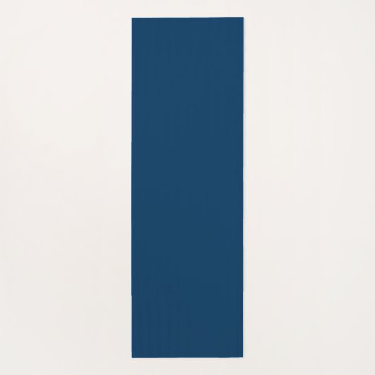 Tranquil Blue Zen | PERSONALISIERT Yogamatte (Rückseite)