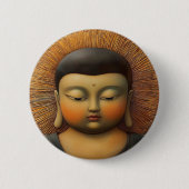 Tranquil Buddha Button (Vorderseite)