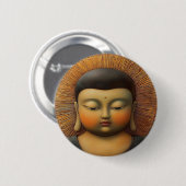 Tranquil Buddha Button (Vorne & Hinten)