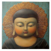Tranquil Buddha Fliese (Vorderseite)