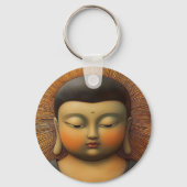 Tranquil Buddha Schlüsselanhänger (Vorderseite)