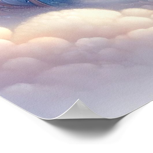 Tranquil Butterfly Poster (Ecke)