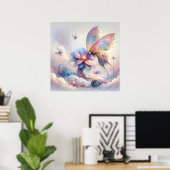 Tranquil Butterfly Poster (Heimbüro)