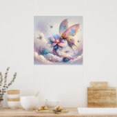 Tranquil Butterfly Poster (Küche)