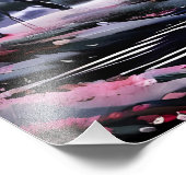 Tranquil Cherry Blossom See Fotodruck (Ecke)