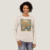 Tranquil Dance Of The Nowruz Goldfish Tri-Blend Shirt (Volle Vorderseite)