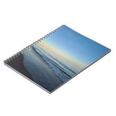 Tranquil Devon Sunset Beach Notebook Notizblock (Linke Seite)