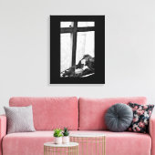 Tranquil Dove Leinwanddruck (Insitu (Wohnzimmer))