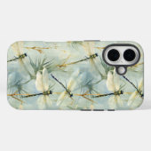 Tranquil Dragonfly Watercolor-Stil Case-Mate iPhone Hülle (Rückseite (Horizontal))