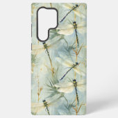 Tranquil Dragonfly Watercolor-Stil Samsung Galaxy Hülle (Rückseite)