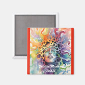 Tranquil Dynamo Individuelle Name Magnet (Vorderseite/Rückseite)
