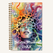 Tranquil Dynamo Individuelle Name Notizblock (Vorderseite)