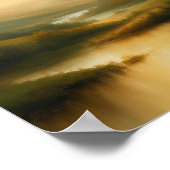 Tranquil Embrace Poster (Ecke)