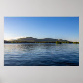 Tranquil Glen Lake in Upstate New York Poster (Vorne)