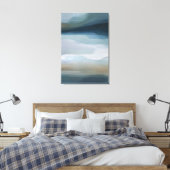 Tranquil Horizon Abstract Landscape Leinwanddruck (Insitu (Schlafzimmer))