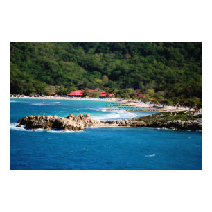 Tranquil Island Paradise Labadee Haiti Fotodruck