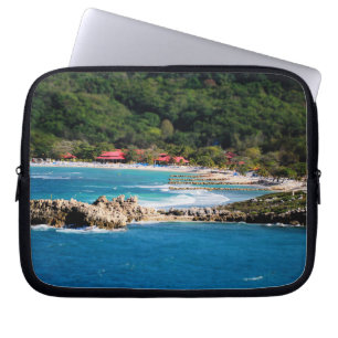 Tranquil Island Paradise Labadee Haiti Laptopschutzhülle