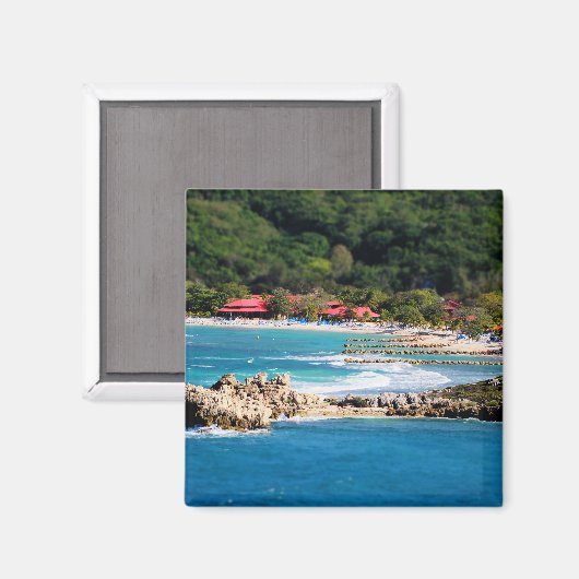 Tranquil Island Paradise Labadee Haiti Magnet (Vorderseite/Rückseite)