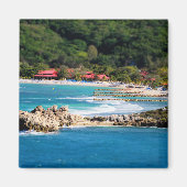 Tranquil Island Paradise Labadee Haiti Magnet (Vorne)
