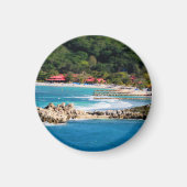 Tranquil Island Paradise Labadee Haiti Magnet (Vorne)