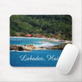 Tranquil Island Paradise Labadee Haiti Mousepad (Mit Mouse)