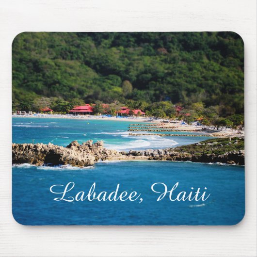 Tranquil Island Paradise Labadee Haiti Mousepad (Vorne)