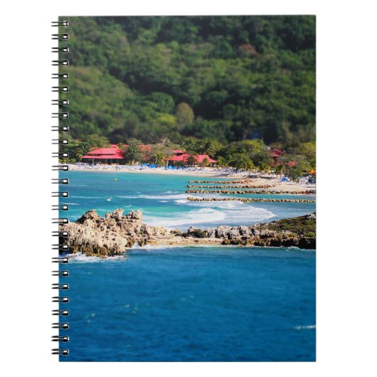 Tranquil Island Paradise Labadee Haiti Notizblock (Vorderseite)