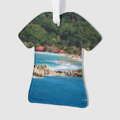 Tranquil Island Paradise Labadee Haiti Ornament (Vorderseite)