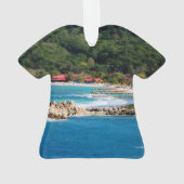 Tranquil Island Paradise Labadee Haiti Ornament (Rückseite)